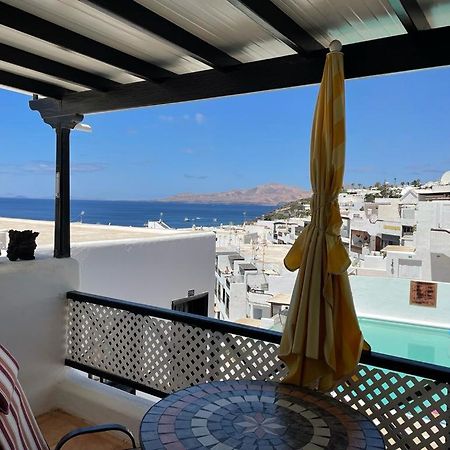The White Dragos With Ocean View - Ac - Private Pool Lägenhet Tías Exteriör bild