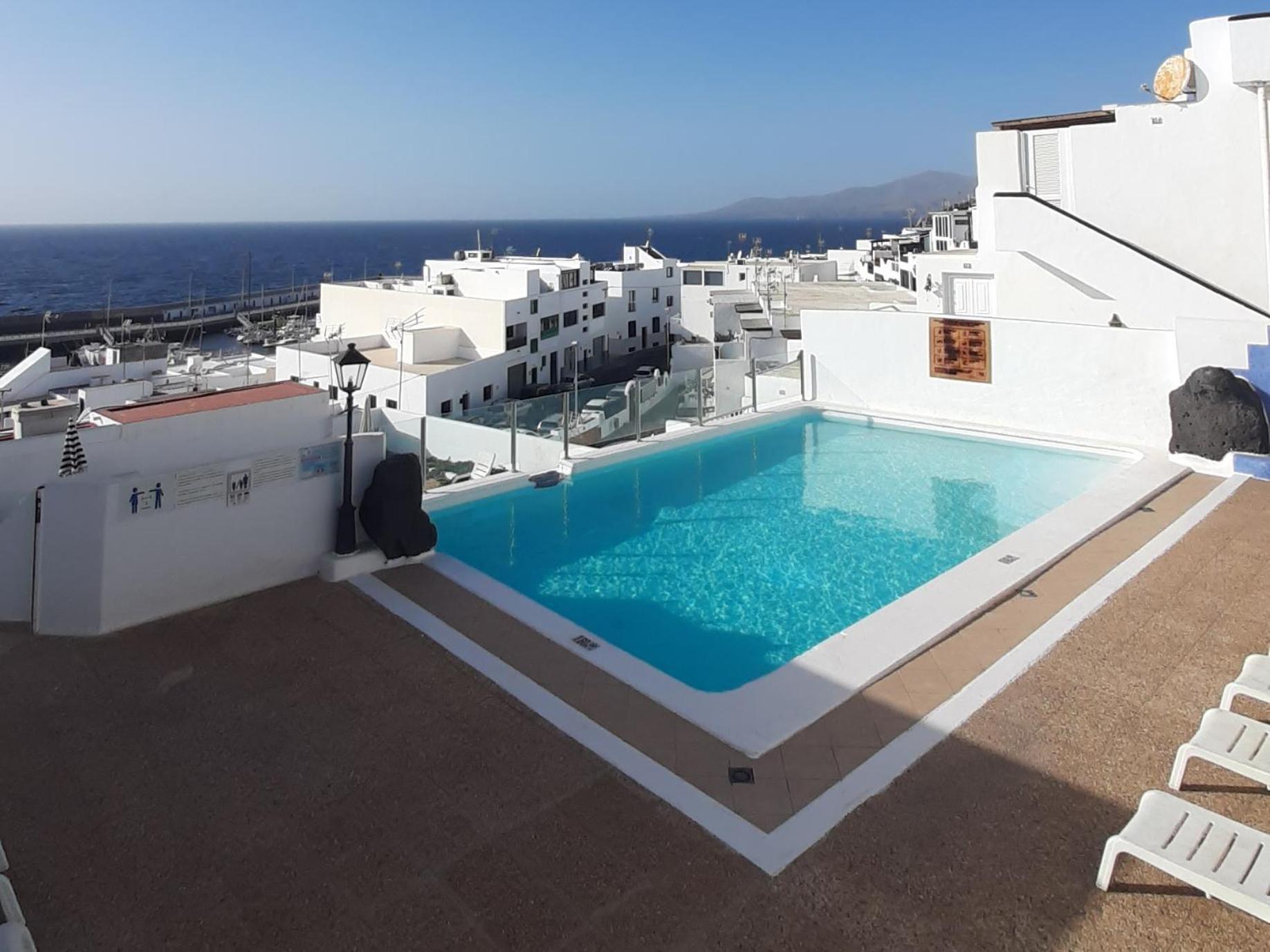The White Dragos With Ocean View - Ac - Private Pool Lägenhet Tías Exteriör bild